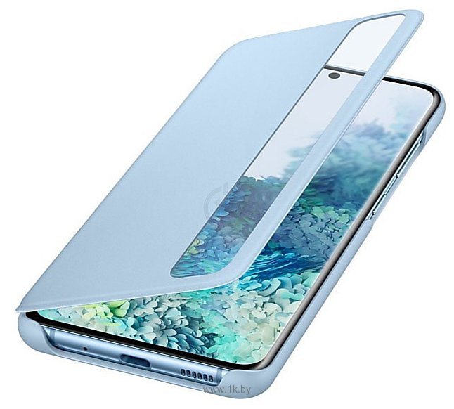 Фотографии Samsung Smart Clear View Cover для Galaxy S20 (голубой)