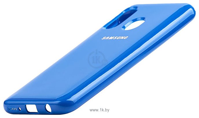 Фотографии EXPERTS Jelly Tpu 2mm для Samsung Galaxy A40 (синий)