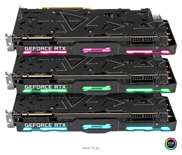 Фотографии KFA2 GeForce RTX 2080 Ti 1545MHz PCI-E 3.0 11264MB 14000MHz 352 bit HDMI 3xDisplayPort HDCP EX 1-Click OC