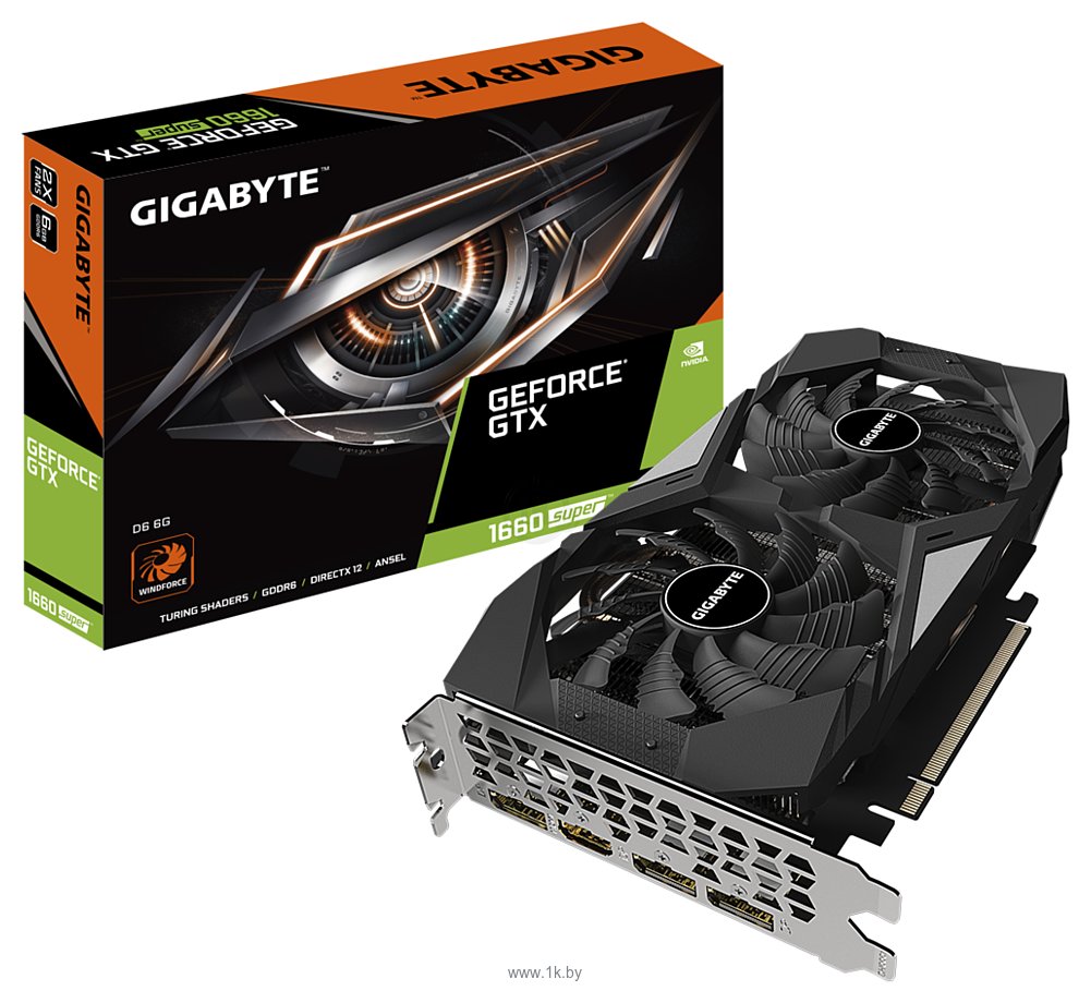 Фотографии GIGABYTE GeForce GTX 1660 SUPER D6 6G (GV-N166SD6-6GD)