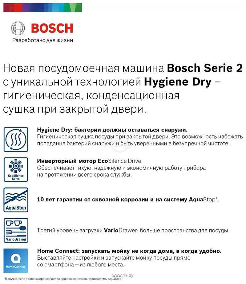 Фотографии Bosch SMS2HMW1CR
