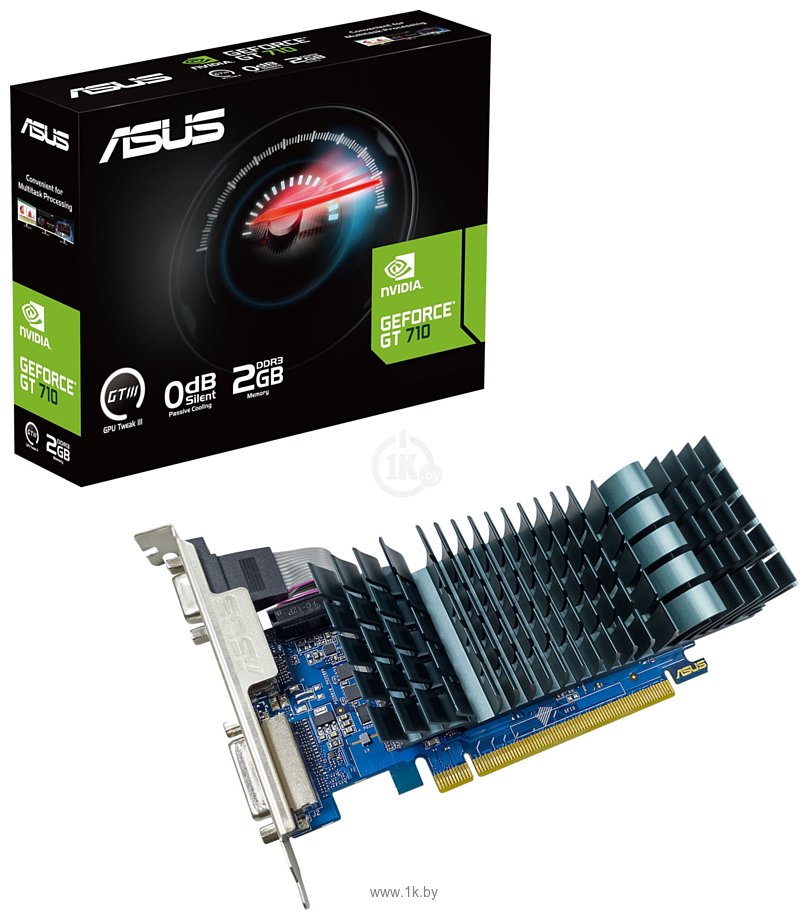 Фотографии ASUS GeForce 710 2GB (GT710-SL-2GD3-BRK-EVO)