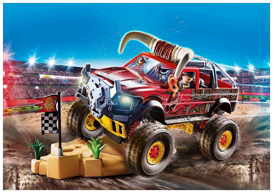 Фотографии Playmobil PM70549 Трюк-шоу Bull Monster Truck