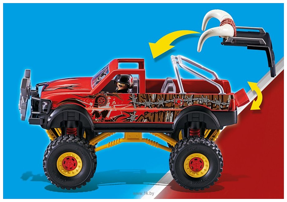 Фотографии Playmobil PM70549 Трюк-шоу Bull Monster Truck