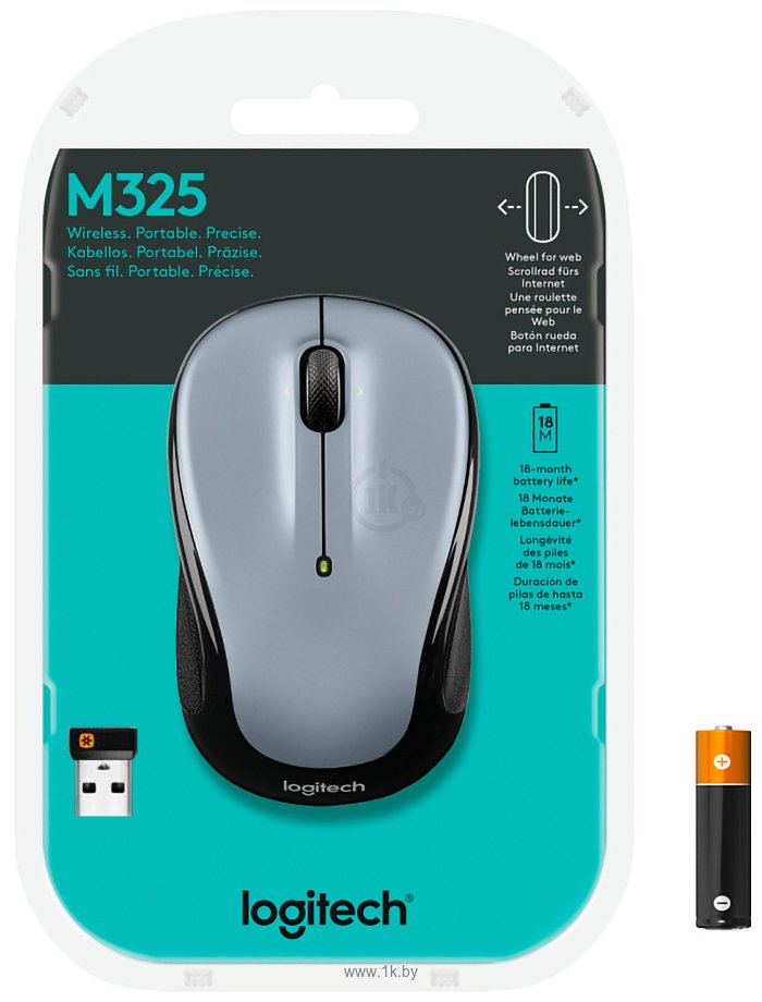 Фотографии Logitech M325S silver