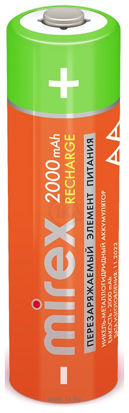 Фотографии Mirex HR6 AA 2000mAh 4 шт. (HR6-20-E4)