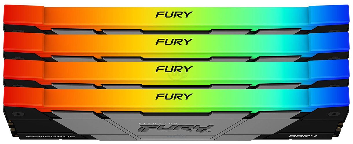 Фотографии Kingston FURY Renegade RGB KF436C16RB2AK4/32