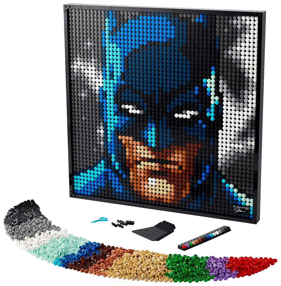 Фотографии LEGO Art 31205 Бэтмен из Коллекции Джима Ли