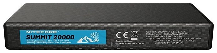 Фотографии Nitecore SUMMIT20000 20000mAh
