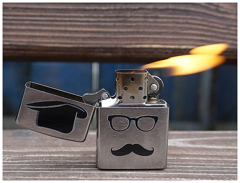 Фотографии Zippo Moustache & Hat 28 648