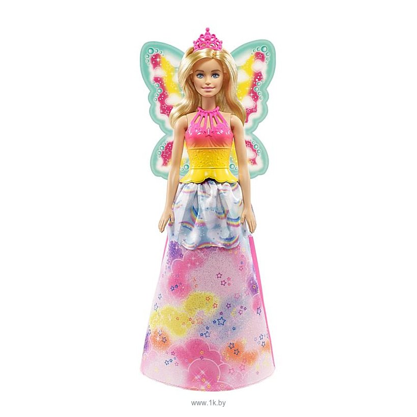 Фотографии Barbie Dreamtopia Doll with 3 Fairytale Costumes FJD08