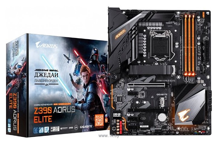 Фотографии GIGABYTE Z390 AORUS ELITE Star Wars Edition