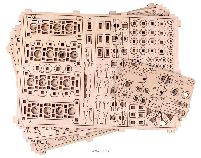 Фотографии Wooden City Двигатель V8 316