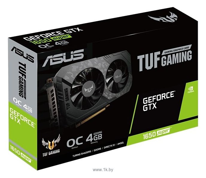 Фотографии ASUS TUF GeForce GTX 1650 SUPER Gaming OC (TUF-GTX1650S-O4G-GAMING)
