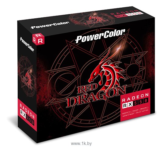 Фотографии PowerColor RX 550 4096Mb Red Dragon (AXRX 550 4GBD5-DHA)