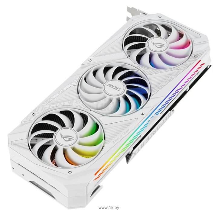 Фотографии ASUS ROG Strix GeForce RTX 3070 White Edition 8GB (ROG-STRIX-RTX3070-O8G-WHITE)