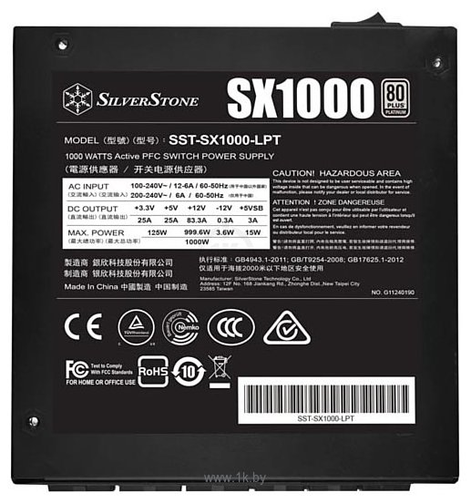 Фотографии SilverStone SX1000-LPT v1.1