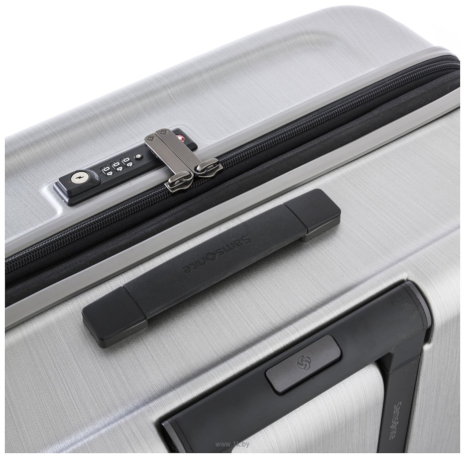 Фотографии Samsonite Evoa Brushed Silver 69 см