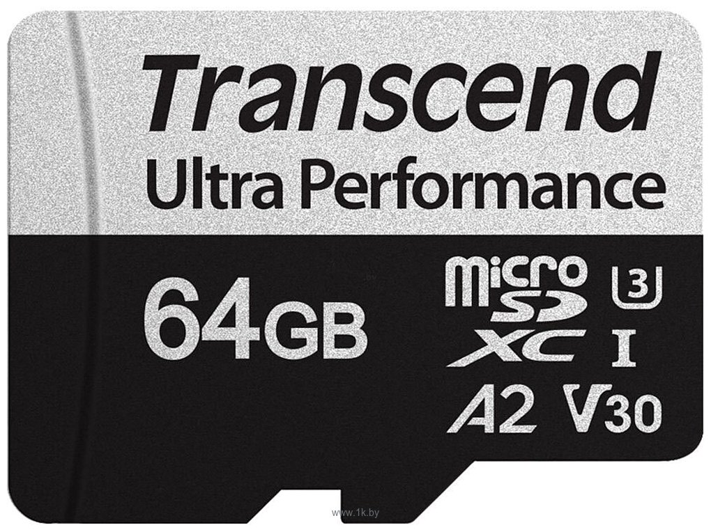 Фотографии Transcend microSDXC 340S 64GB (с адаптером)