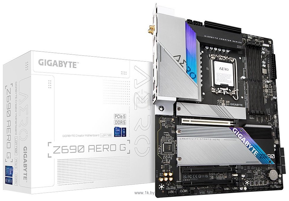 Фотографии Gigabyte Z690 AERO G (rev. 1.0)