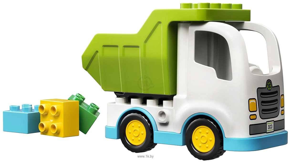 Фотографии LEGO Duplo 10945 Мусоровоз и контейнеры для раздельного сбора мусора