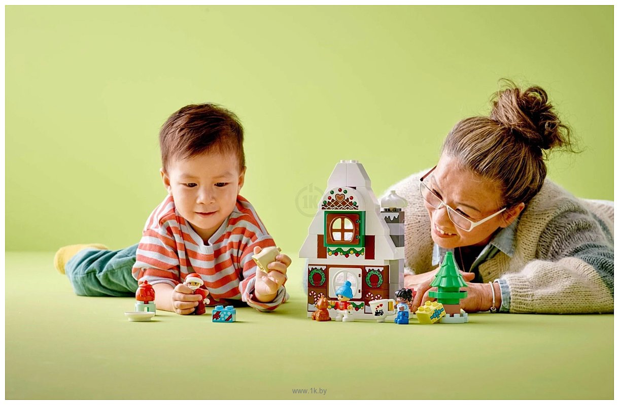 Фотографии LEGO Duplo 10976 Пряничный домик Санты