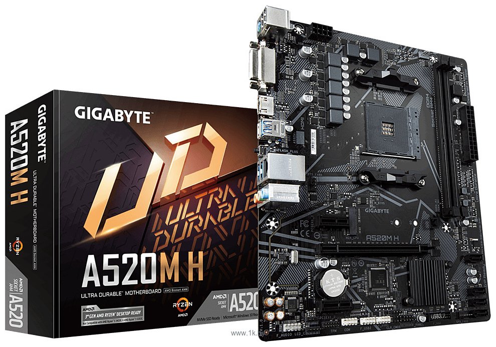 Фотографии Gigabyte A520M H 1.2