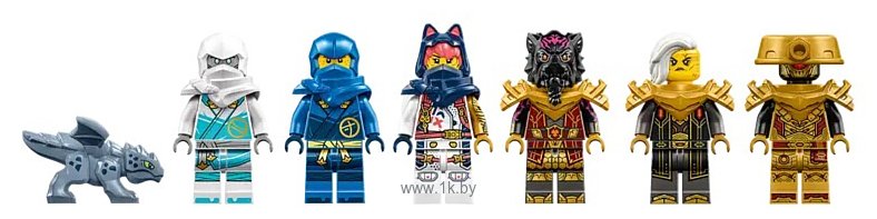 Фотографии LEGO Ninjago 71796 Стихийный дракон против Робота-императрицы