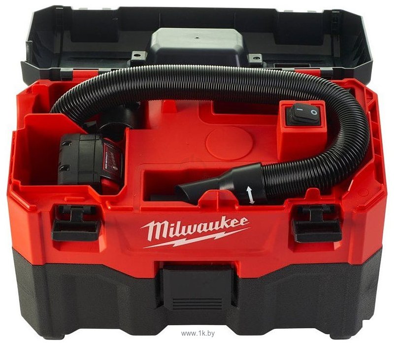 Фотографии Milwaukee M18FSAGV125XB/M18VC-2/M18NRG-502 / A003MLW (с пылесосом, энергокомплектом)