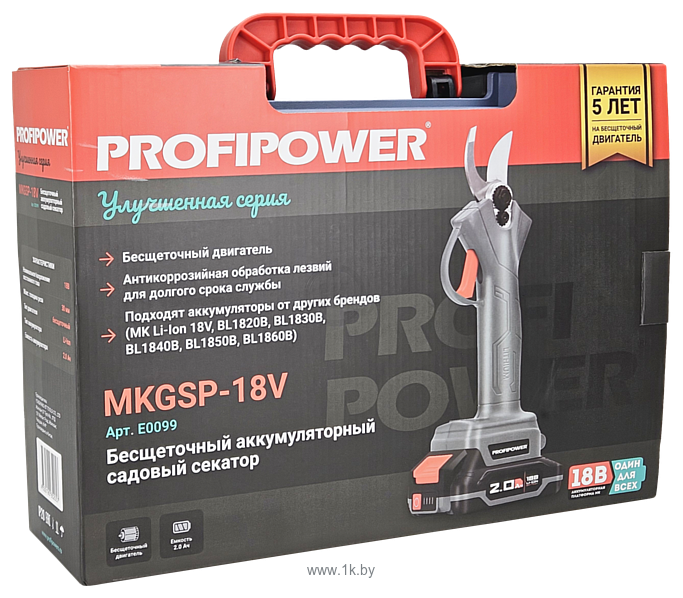 Фотографии Profipower MKGSP-18V (с 2-мя АКБ, кейс)