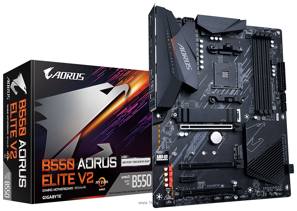 Фотографии GigaByte B550 Aorus Elite V2 (rev. 1.5)