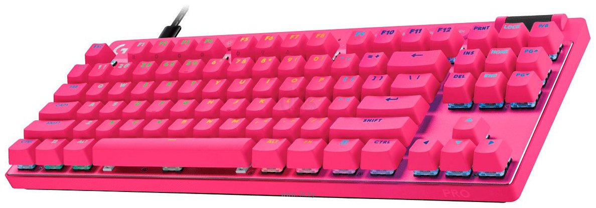 Фотографии Logitech G Pro X TKL Rapid Analog 920-013254 pink (без кириллицы)