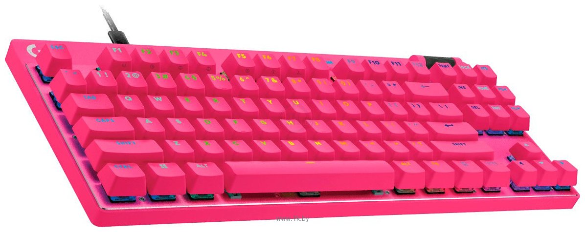 Фотографии Logitech G Pro X TKL Rapid Analog 920-013254 pink (без кириллицы)