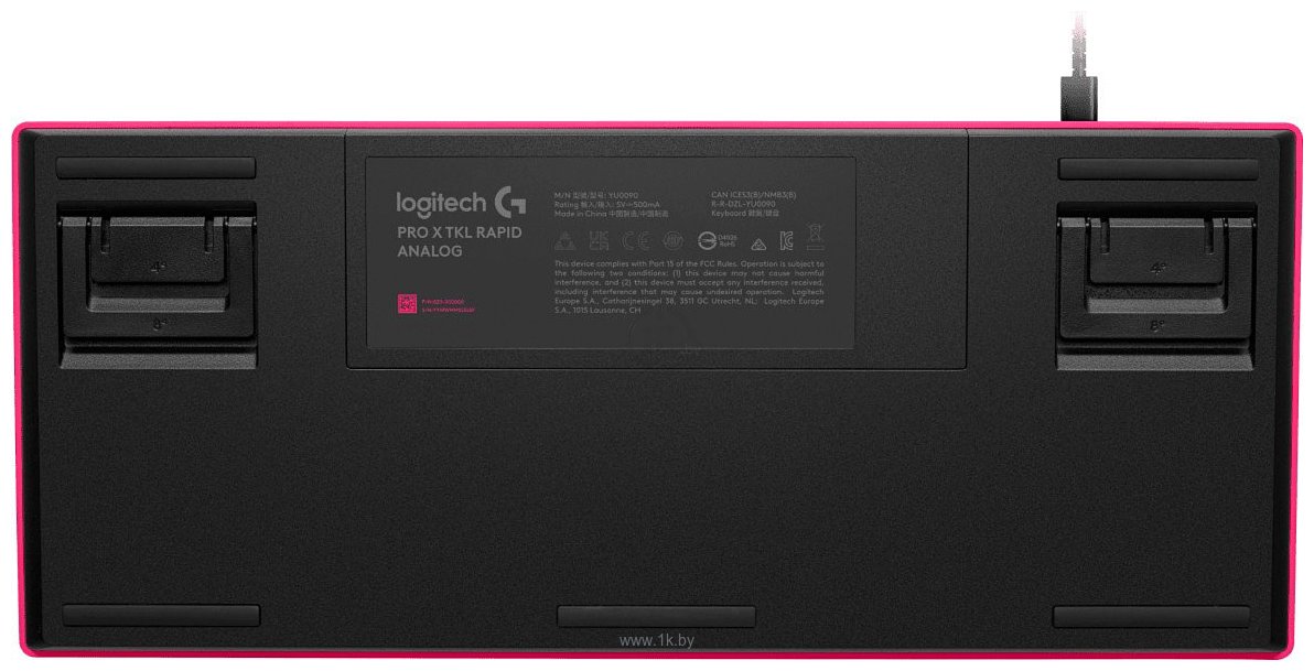Фотографии Logitech G Pro X TKL Rapid Analog 920-013254 pink (без кириллицы)
