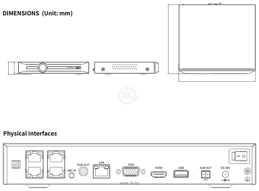 Фотографии Tiandy TC-R3105 I/B/P/V3.0