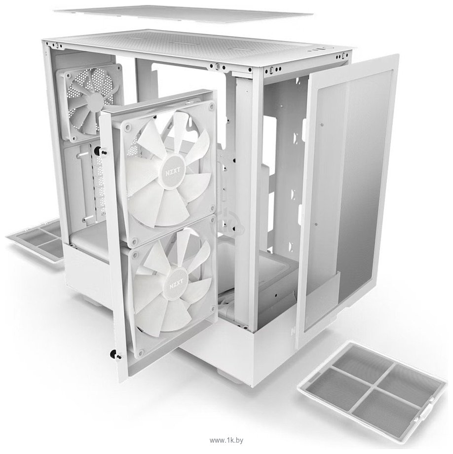 Фотографии NZXT H5 Flow RGB 2023 CC-H51FW-R1