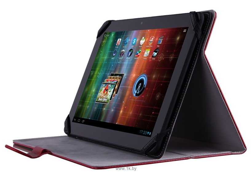 Фотографии Prestigio Universal rotating Tablet case for 8” Red (PTCL0208RD)