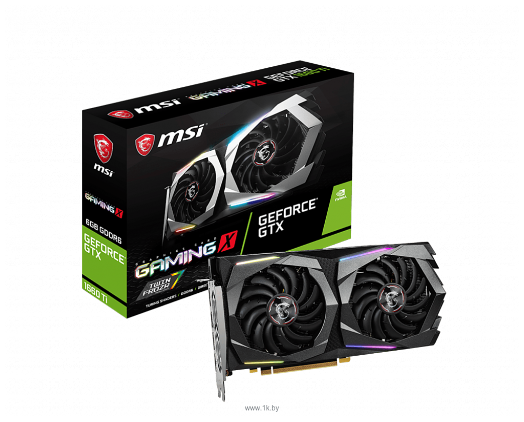 Фотографии MSI GeForce GTX 1660 Ti Gaming X