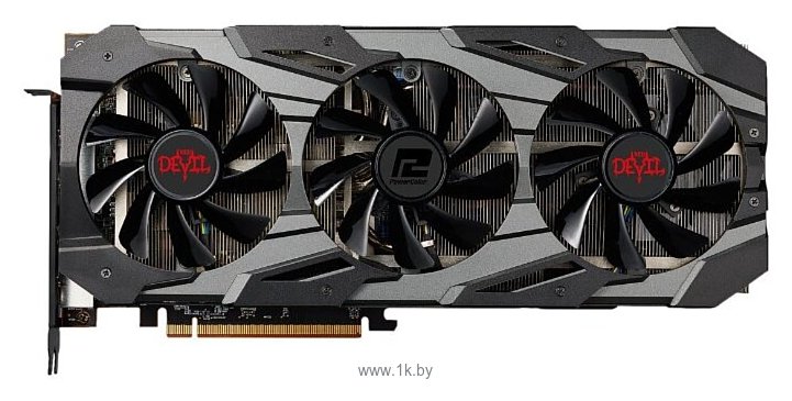 Фотографии PowerColor Red Devil Radeon RX 5700 XT 1770Mhz PCI-E 4.0 8192Mb 14000Mhz 256-bit HDMI 3xDisplayPort HDCP OC