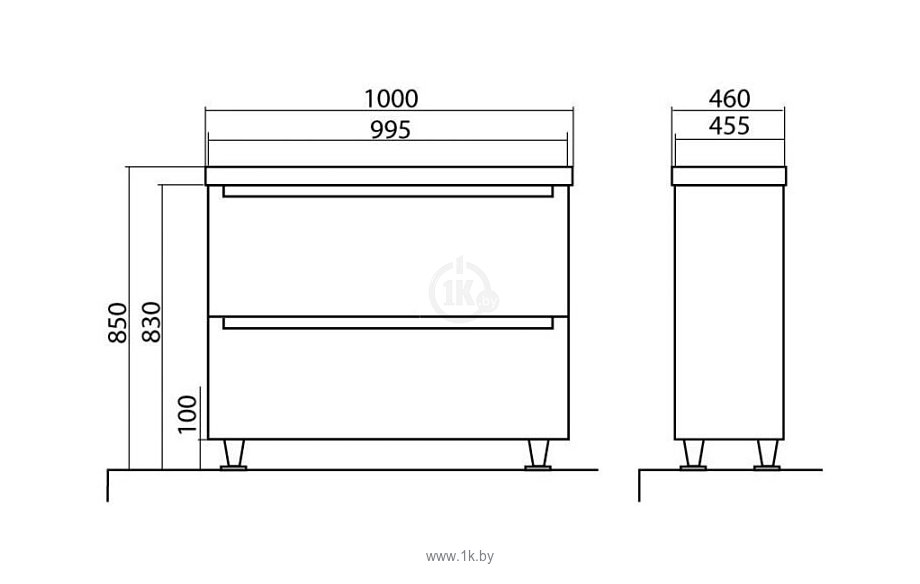 Фотографии Аква Родос  HeadWay 100 АР0001775 (белый)