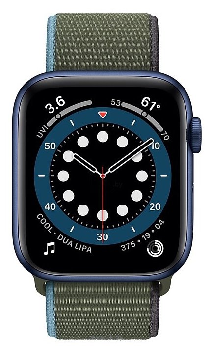 Фотографии Apple Watch Series 6 GPS 44mm Aluminum Case with Sport Loop