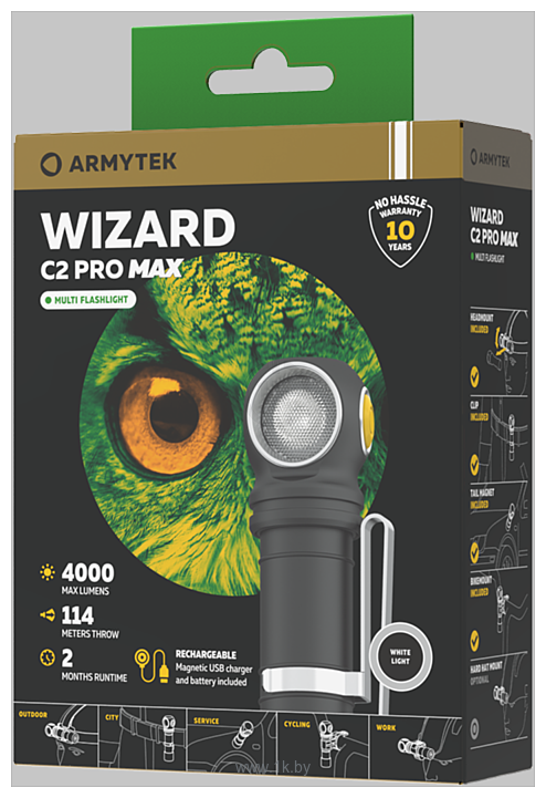 Фотографии Armytek Wizard C2 Pro Max Magnet USB