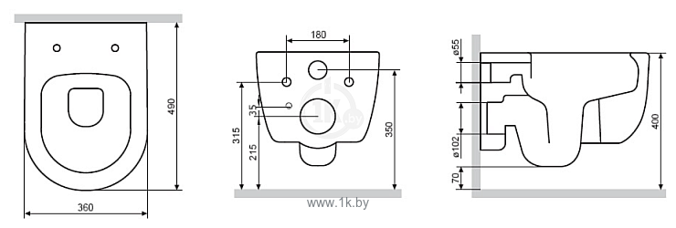 Фотографии Damixa Sirius DX86C1800SC (с сиденьем)