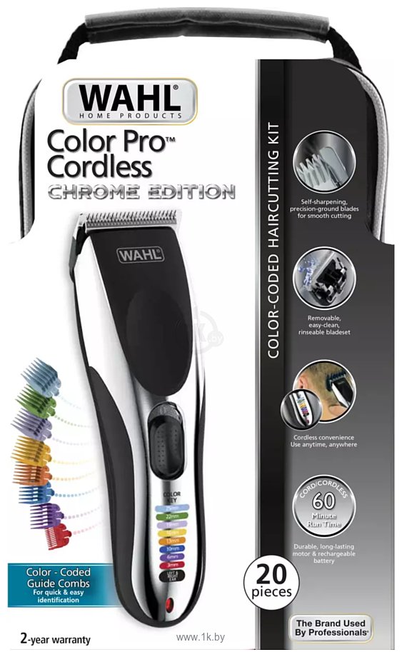 Фотографии Wahl 9649-1416 ColorPro Cordless Chrome Edition