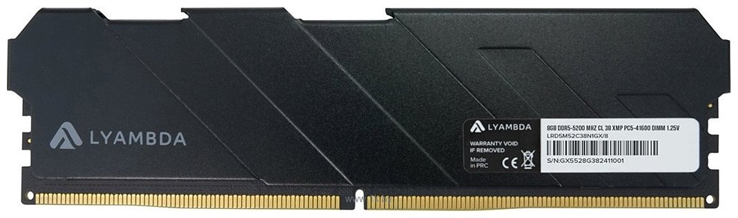 Фотографии Lyambda Gaming LRD5M52C38N1GX/8