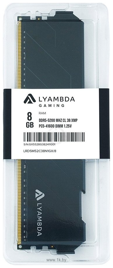 Фотографии Lyambda Gaming LRD5M52C38N1GX/8