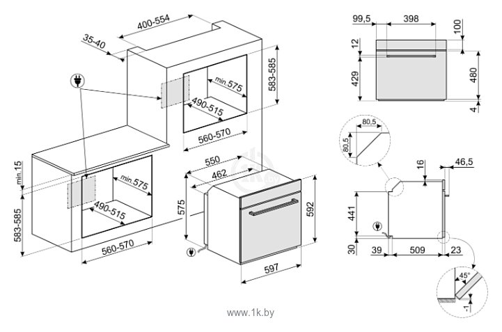 Фотографии Smeg SF64M3VX