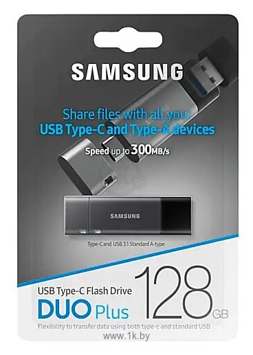 Фотографии Samsung USB 3.1 Flash Drive DUO Plus 128GB