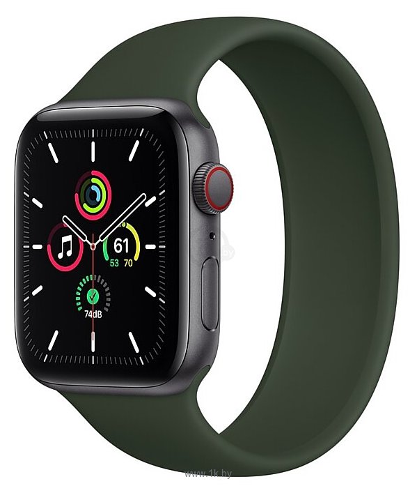 Фотографии Apple Watch SE GPS + Cellular 44mm Aluminum Case with Solo Loop