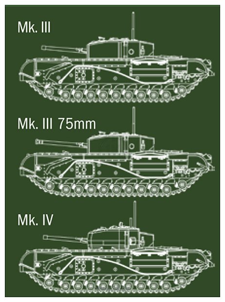 Фотографии Italeri 15760 Churchill Mk.III Mk.III 75Mm Mk.Iv Avre Mk.V Na 75 Mk.Vi